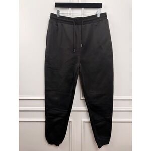 Blue Ice Premium Mens Fleece Joggers Black Sweatpants 2XL JWH/MFP-500BBW NWT